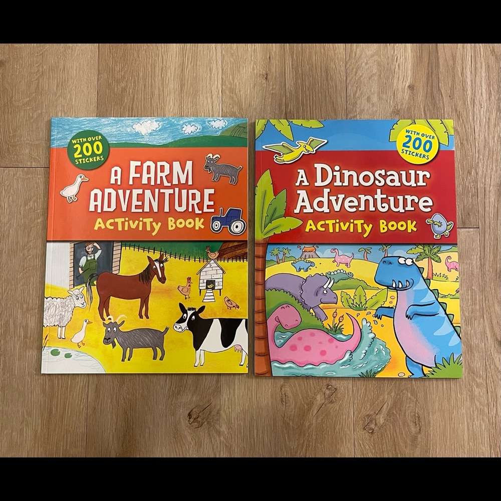 Activity Sticker Books New